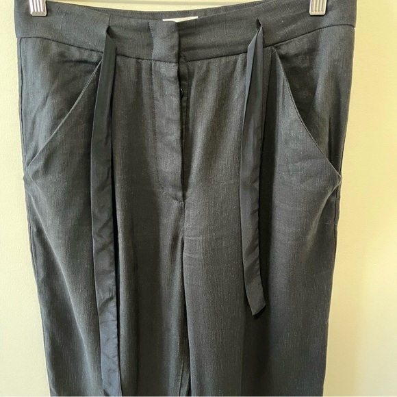 ARITZIA WILFRED ALLANT LINEN BLEND PANTS SIZE 4 - Picture 5 of 11